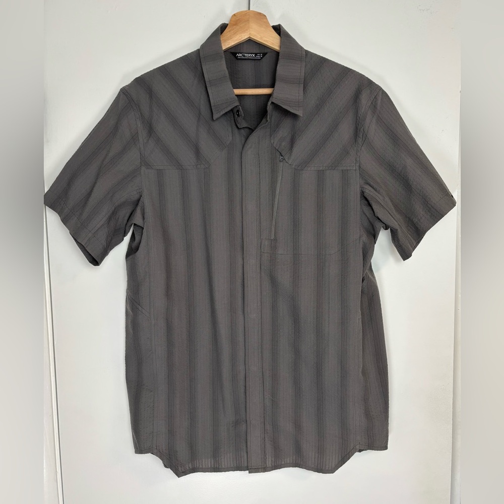 Arc'teryx Gray Button Down Shirt